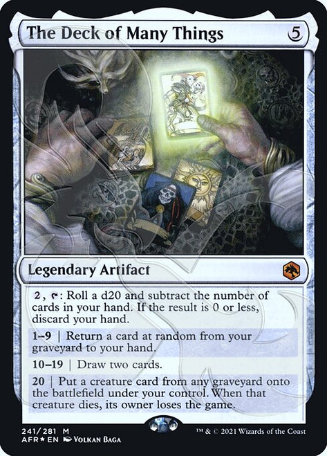 The Deck of Many Things (PAFR) (Foil) (#241a)