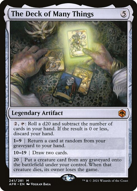 The Deck of Many Things (PAFR) (Foil) (#241p)
