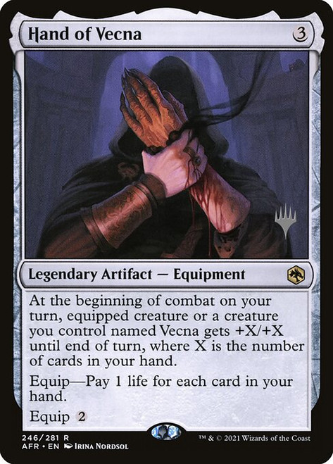 Hand of Vecna (PAFR) (Foil) (#246p)