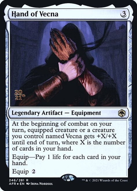 Hand of Vecna (PAFR) (Foil) (#246s)