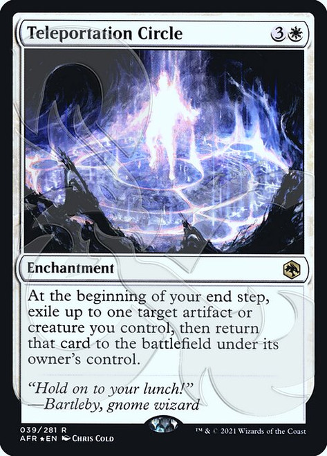 Teleportation Circle (PAFR) (Foil) (#39a)