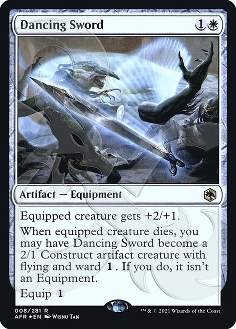Dancing Sword (PAFR) (Foil) (#8a)