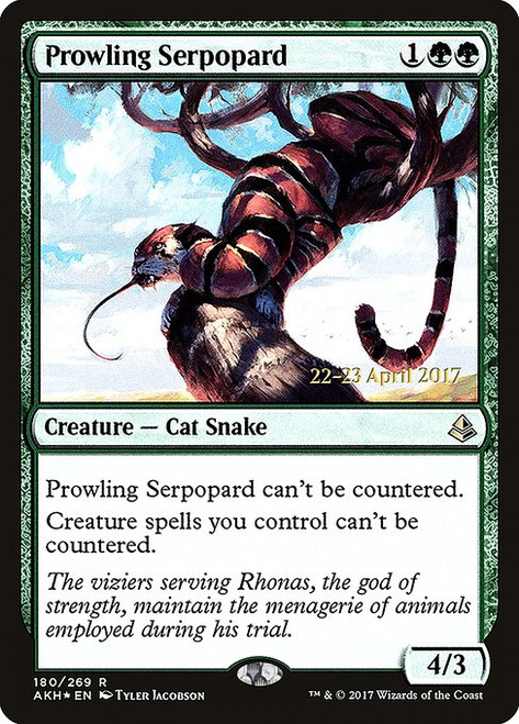Prowling Serpopard (PAKH) (Foil) (#180s)