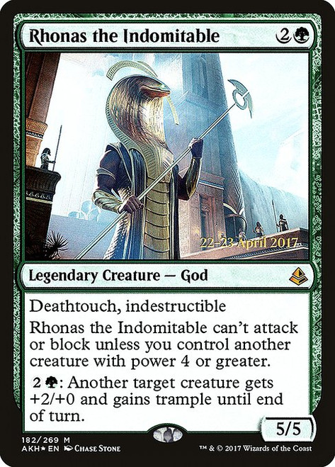 Rhonas the Indomitable (PAKH) (Foil) (#182s)