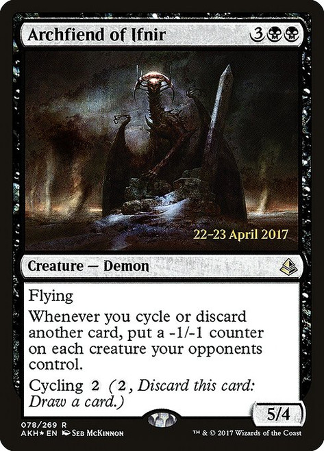 Archfiend of Ifnir (PAKH) (Foil) (#78s)