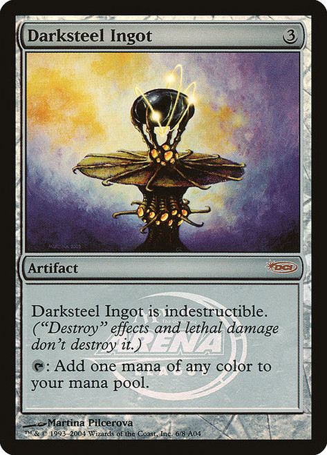 Darksteel Ingot (PAL04) (Foil) (#6)