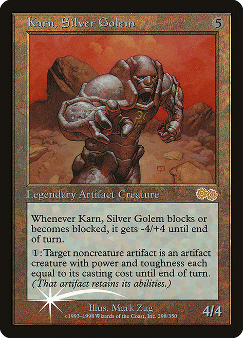 Karn, Silver Golem (PAL99) (Foil) (#8)