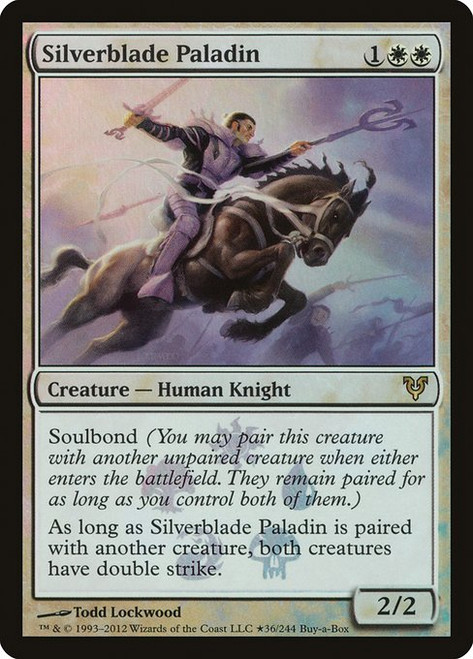 Silverblade Paladin (PAVR) (Foil) (#36★)