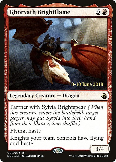 Khorvath Brightflame (PBBD) (Foil) (#9s)