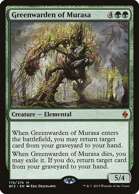 Greenwarden of Murasa (PBFZ) (Foil) (#174p)