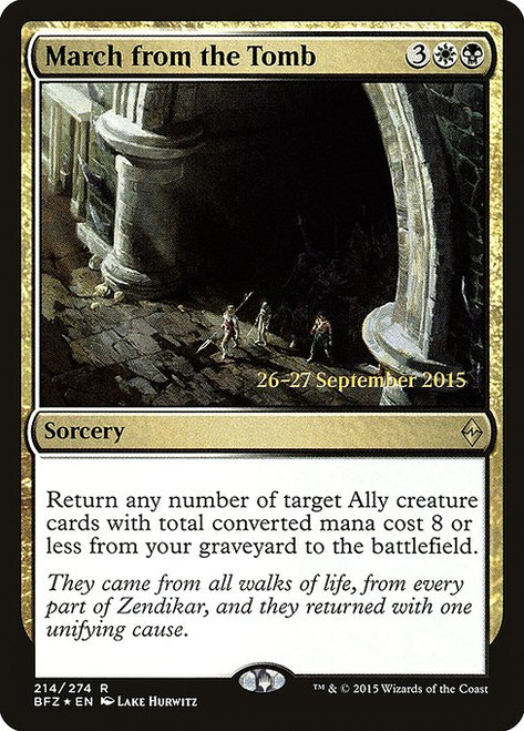 March from the Tomb (PBFZ) (Foil) (#214s)