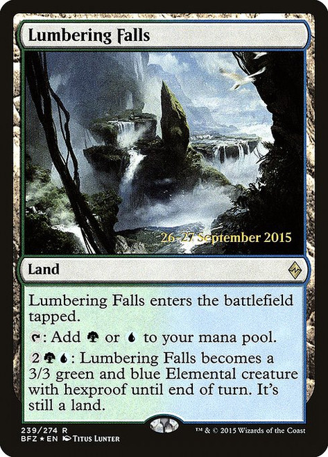 Lumbering Falls (PBFZ) (Foil) (#239s)