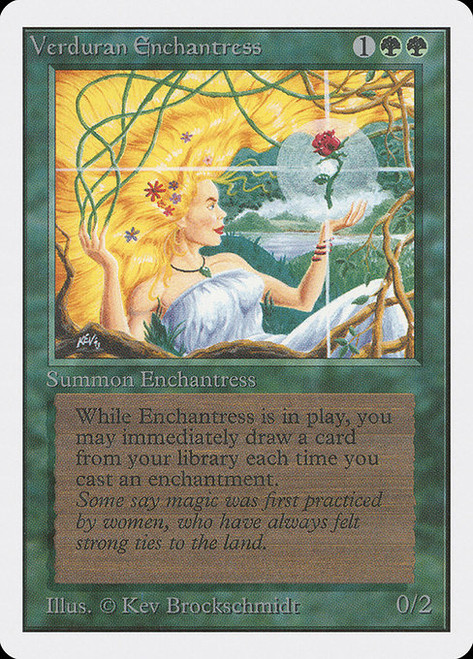 Verduran Enchantress (2ED) (#223)