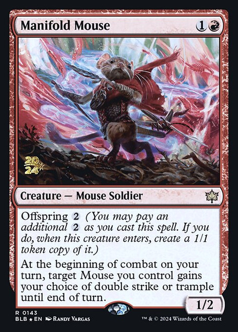 Manifold Mouse (PBLB) (Foil) (#143s)
