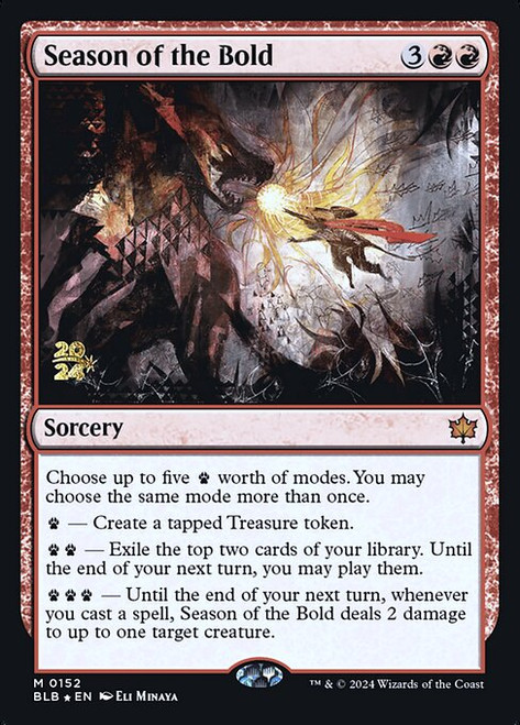 Season of the Bold (PBLB) (Foil) (#152s)