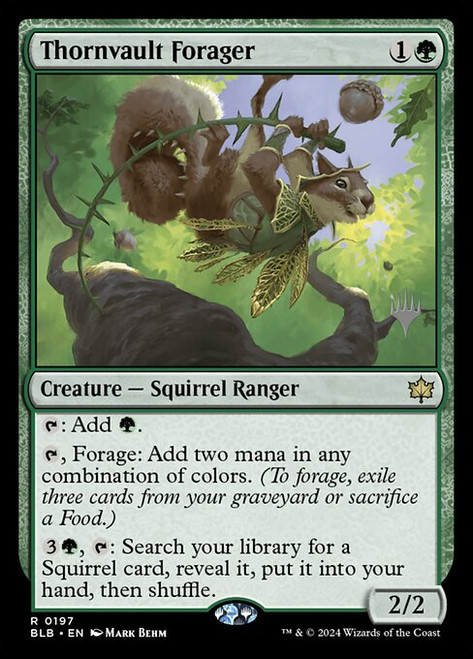 Thornvault Forager (PBLB) (Foil) (#197p)