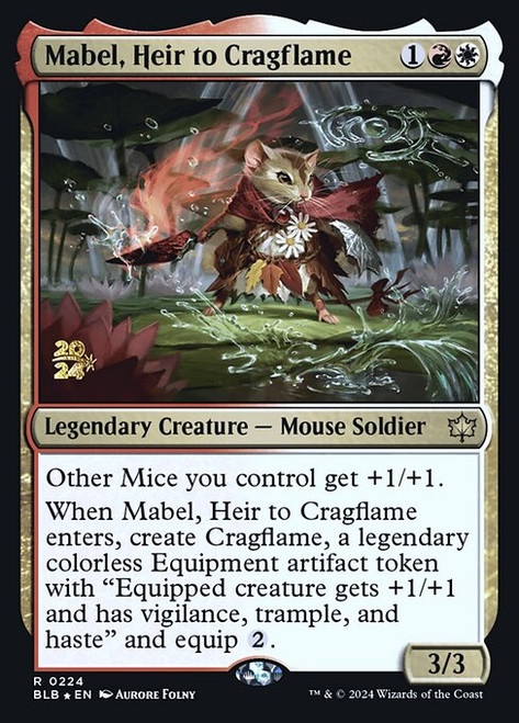 Mabel, Heir to Cragflame (PBLB) (Foil) (#224s)