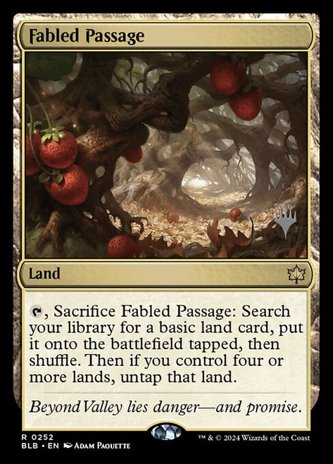 Fabled Passage (PBLB) (Foil) (#252p)