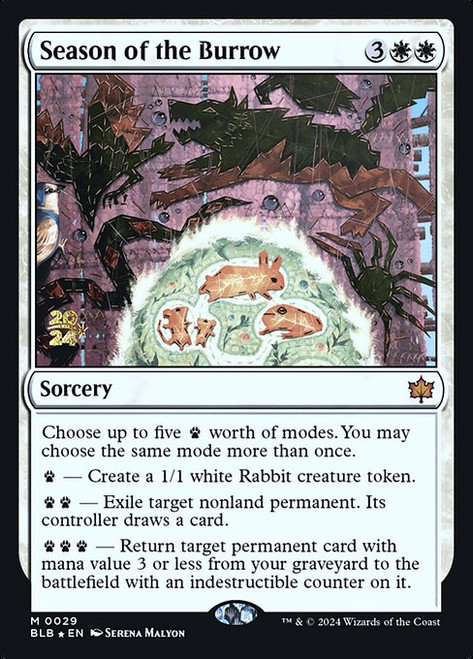 Season of the Burrow (PBLB) (Foil) (#29s)