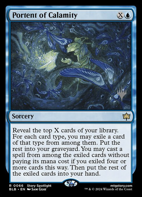 Portent of Calamity (PBLB) (Foil) (#66p)