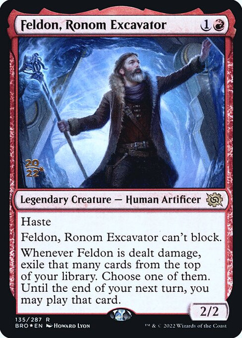Feldon, Ronom Excavator (PBRO) (Foil) (#135s)