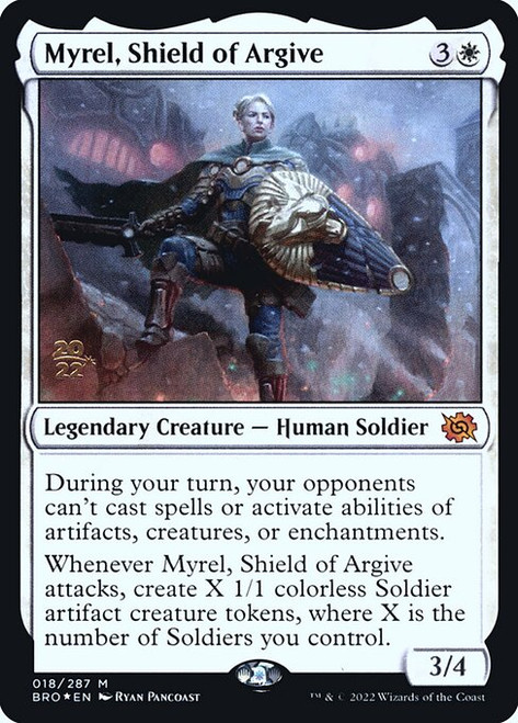 Myrel, Shield of Argive (PBRO) (Foil) (#18s)