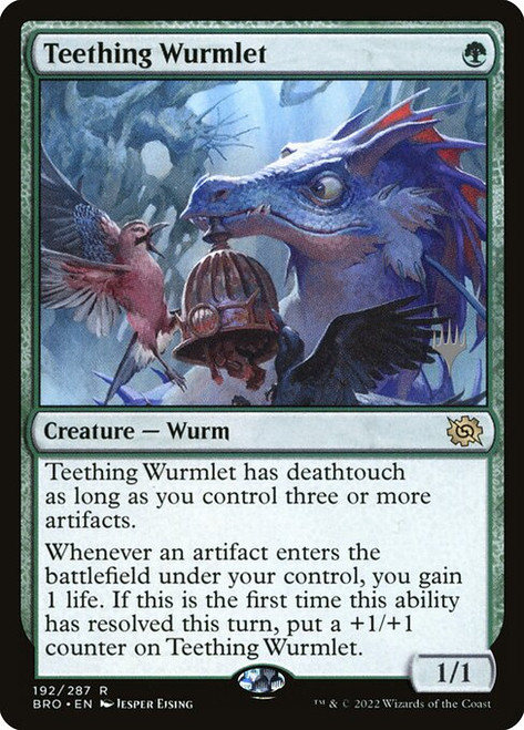 Teething Wurmlet (PBRO) (Foil) (#192p)
