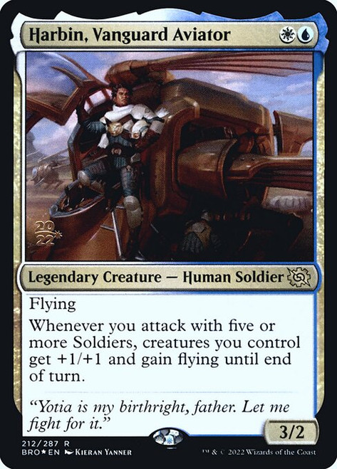 Harbin, Vanguard Aviator (PBRO) (Foil) (#212s)