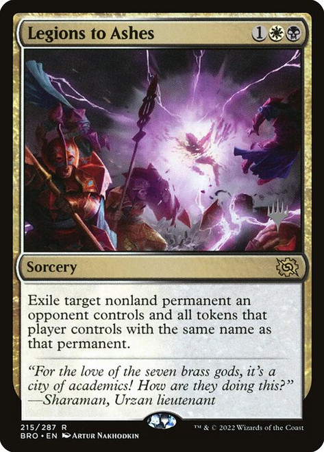 Legions to Ashes (PBRO) (Foil) (#215p)