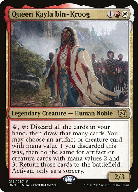 Queen Kayla bin-Kroog (PBRO) (#218p)