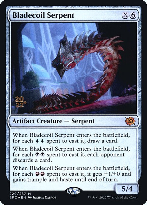 Bladecoil Serpent (PBRO) (Foil) (#229s)