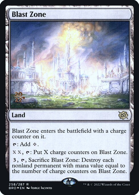 Blast Zone (PBRO) (Foil) (#258s)
