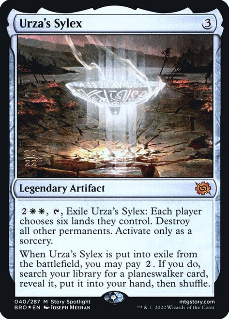 Urza's Sylex (PBRO) (Foil) (#40s)