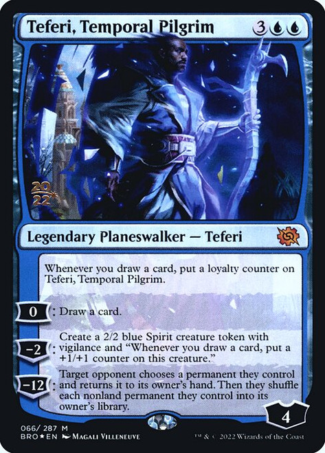 Teferi, Temporal Pilgrim (PBRO) (Foil) (#66s)