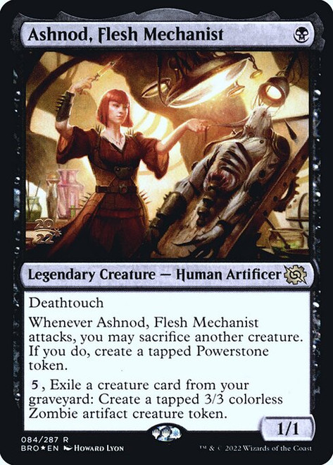 Ashnod, Flesh Mechanist (PBRO) (Foil) (#84s)