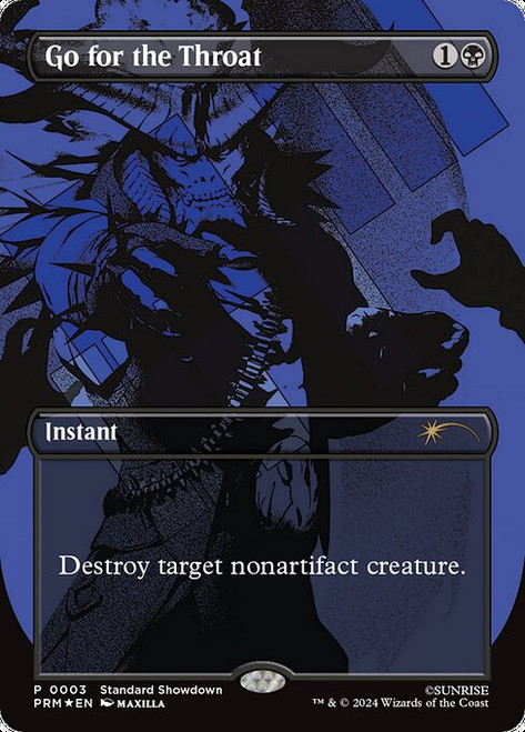 Go for the Throat (PCBB) (Foil) (Borderless) (#3)