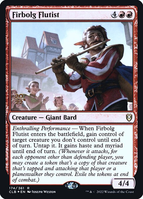 Firbolg Flutist (PCLB) (Foil) (#174s)