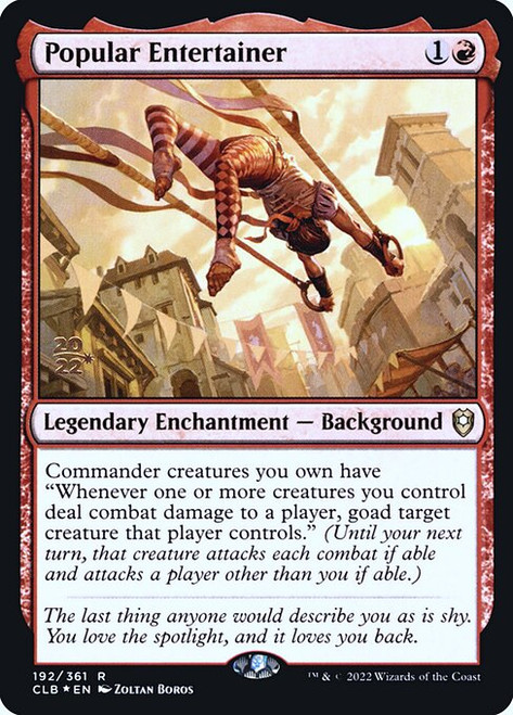 Popular Entertainer (PCLB) (Foil) (#192s)