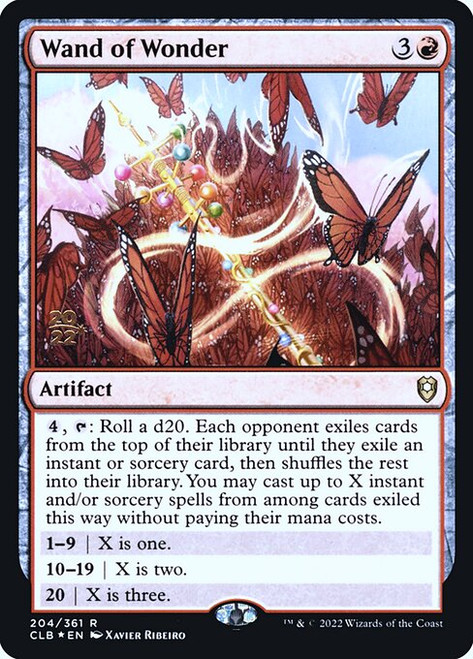 Wand of Wonder (PCLB) (Foil) (#204s)