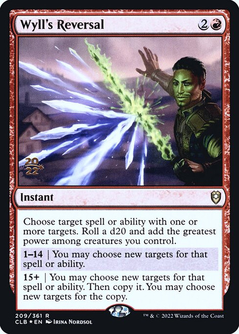 Wyll's Reversal (PCLB) (Foil) (#209s)