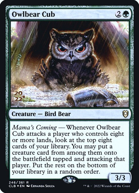 Owlbear Cub (PCLB) (Foil) (#246s)