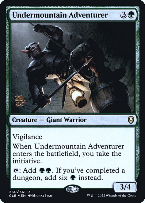 Undermountain Adventurer (PCLB) (Foil) (#260s)