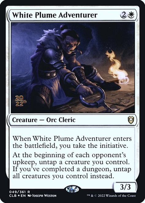 White Plume Adventurer (PCLB) (Foil) (#49s)