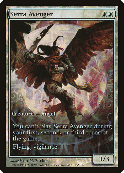 Serra Avenger (PCMP) (Foil) (Full Art) (#6)