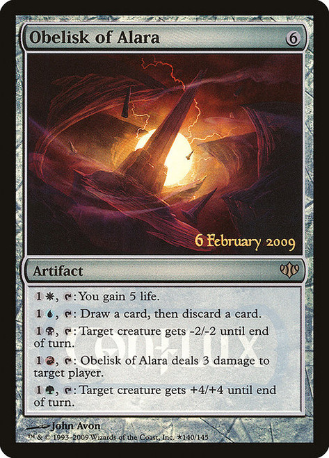 Obelisk of Alara (PCON) (Foil) (#140★)