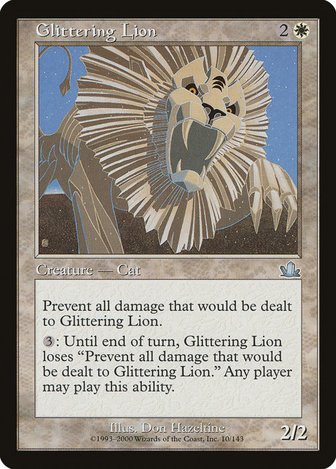 Glittering Lion (PCY) (Foil) (#10)