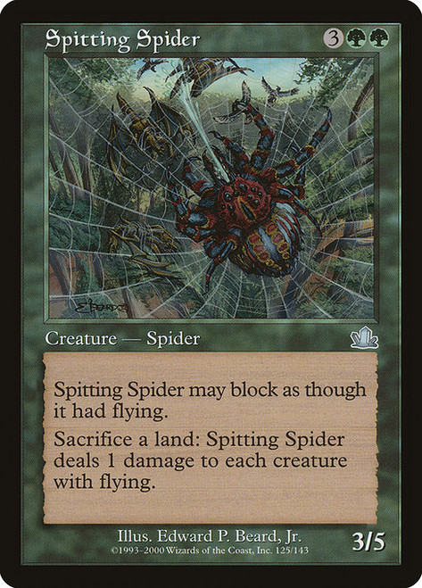 Spitting Spider (PCY) (Foil) (#125)
