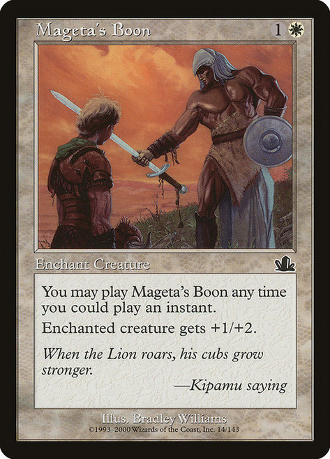 Mageta's Boon (PCY) (#14)