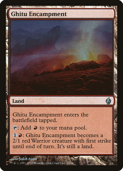 Ghitu Encampment (PD2) (Foil) (#29)