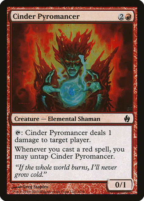 Cinder Pyromancer (PD2) (Foil) (#9)